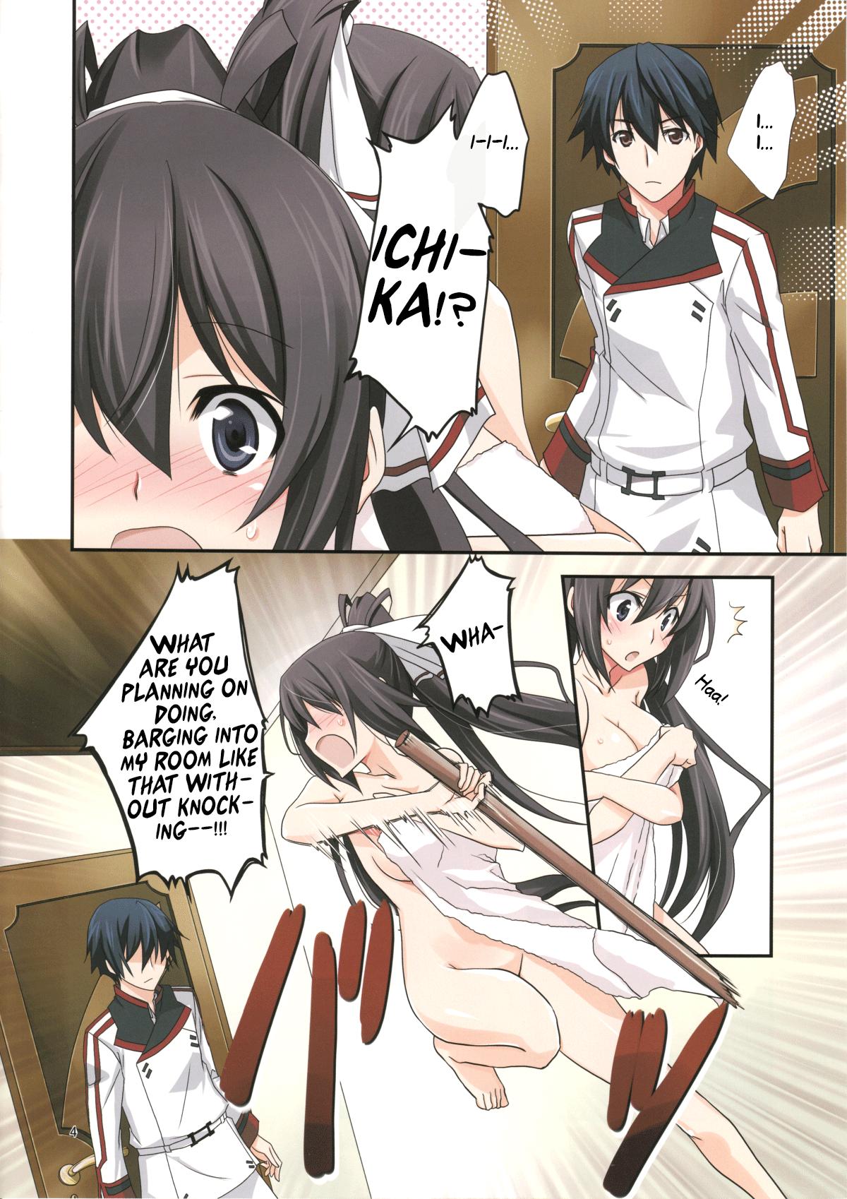 Snatch Burst Up！Infinite Stratos FAN BOOK - Infinite stratos Exotic - Page 4