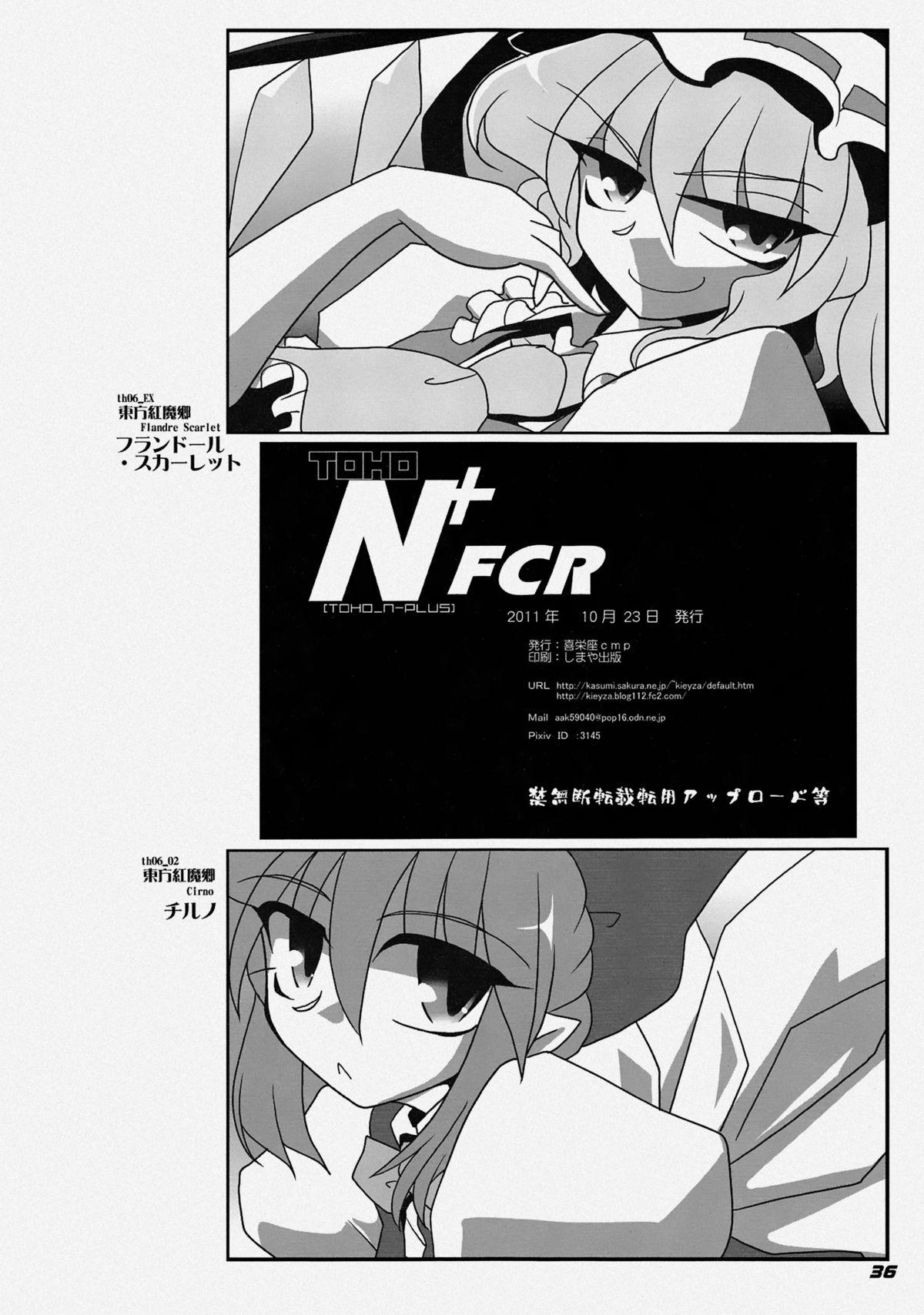 Gonzo TOHO N+ FCR - Touhou project Tight - Page 39