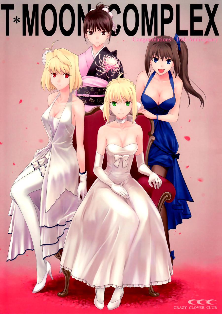 Solo Female T-MOON COMPLEX Congratulations! 10th Anniversary - Fate stay night Tsukihime Fate zero Mahou tsukai no yoru Kara no kyoukai Classy - Page 1