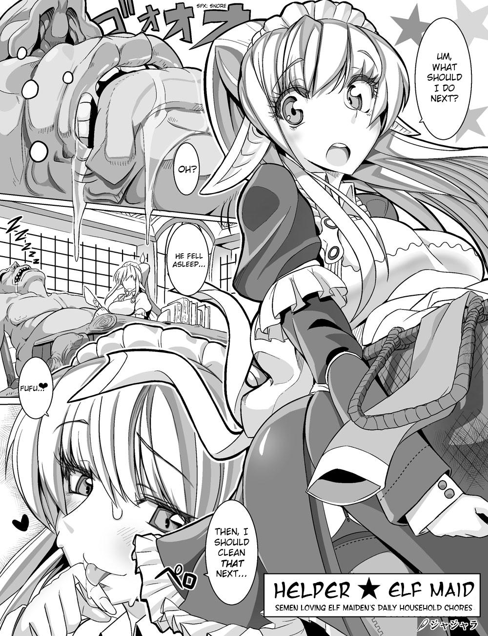 Gapes Gaping Asshole Helper☆ Elf Maid | Semen Loving Elf Maiden's Daily Household Chores Horny - Page 1