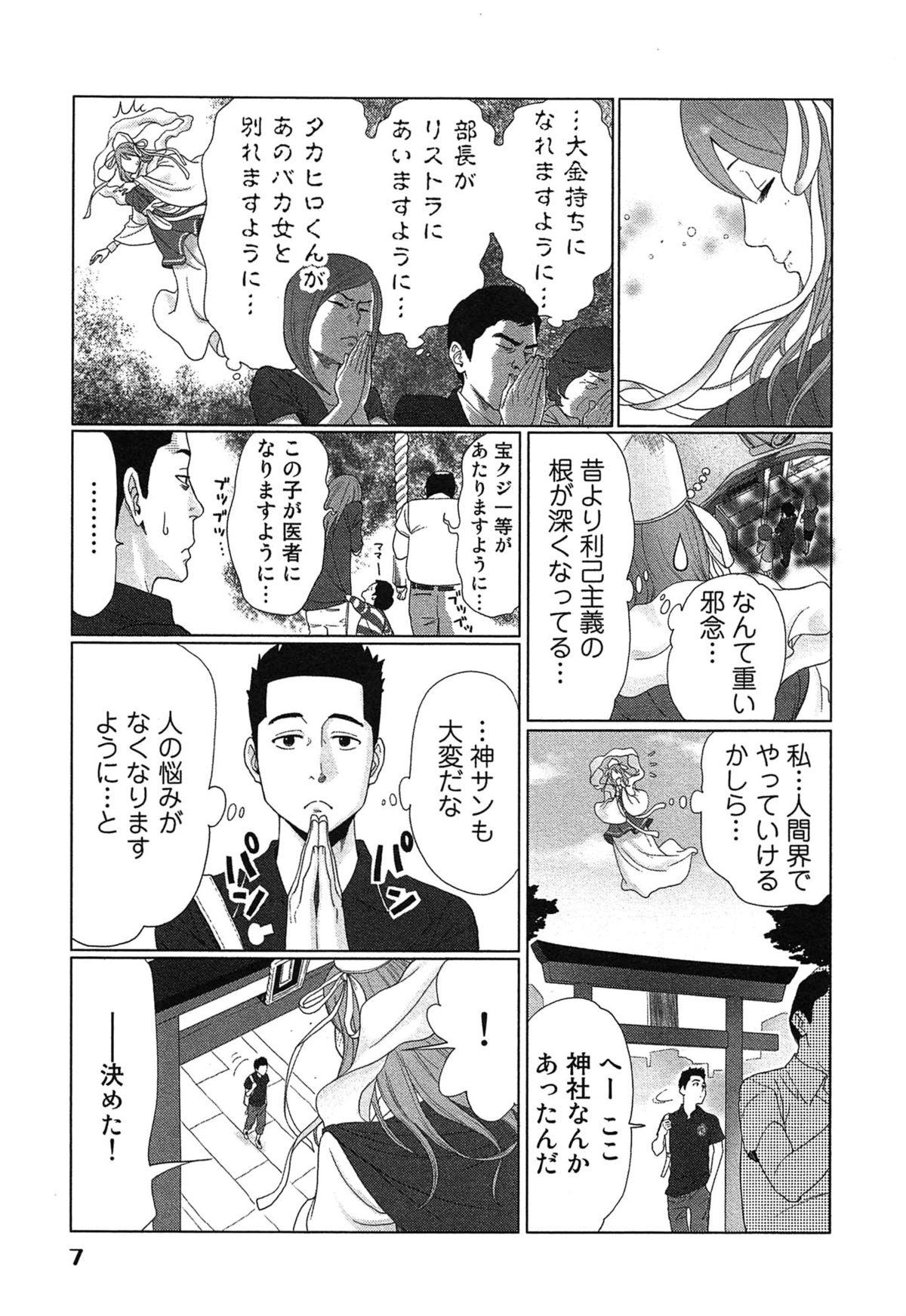 Fingering Megami to Ichinen Kura Shite Mita. 1 Monster Dick - Page 11
