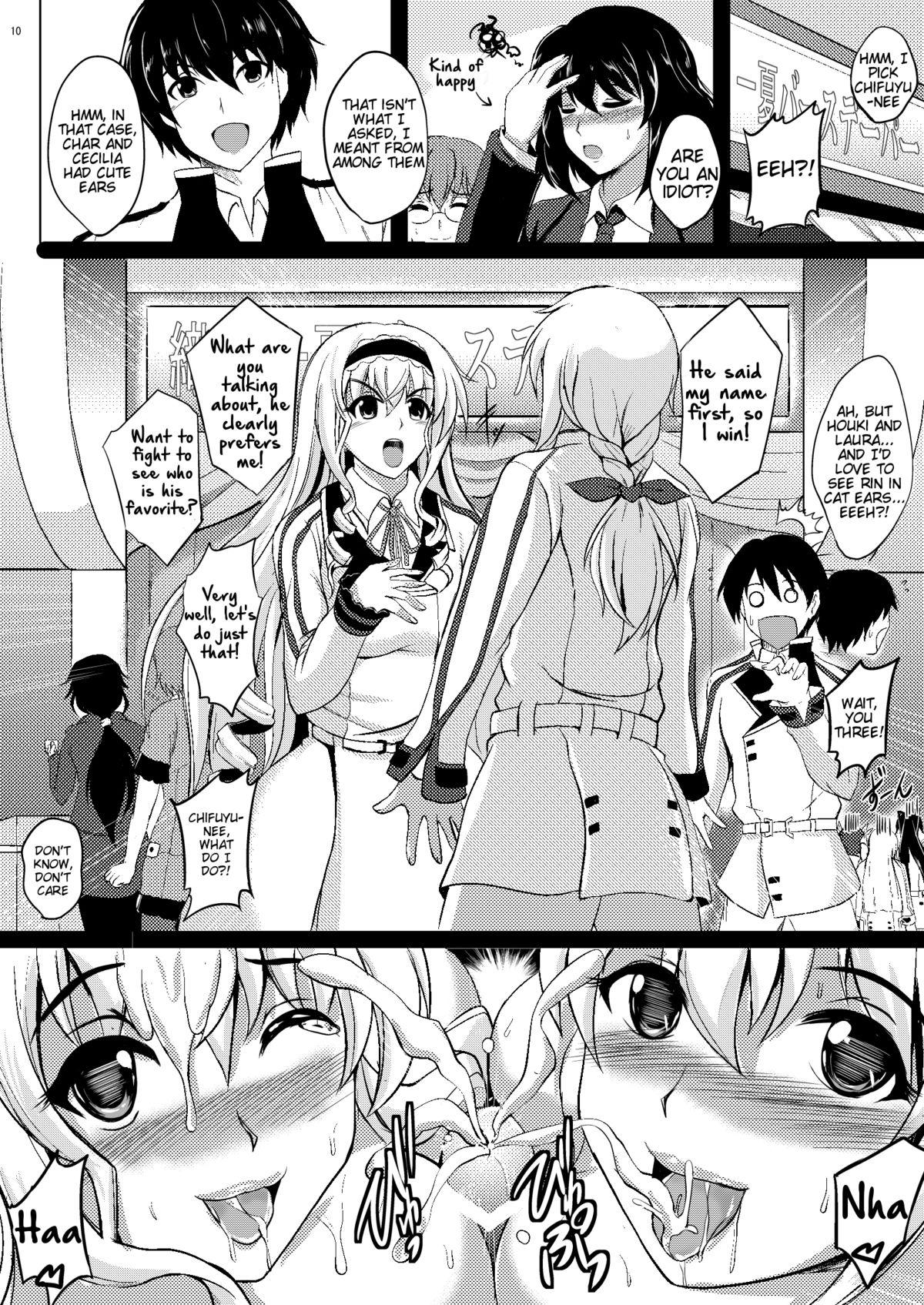 Hot Milf Poodle & Bunny Time - Infinite stratos Deep Throat - Page 10