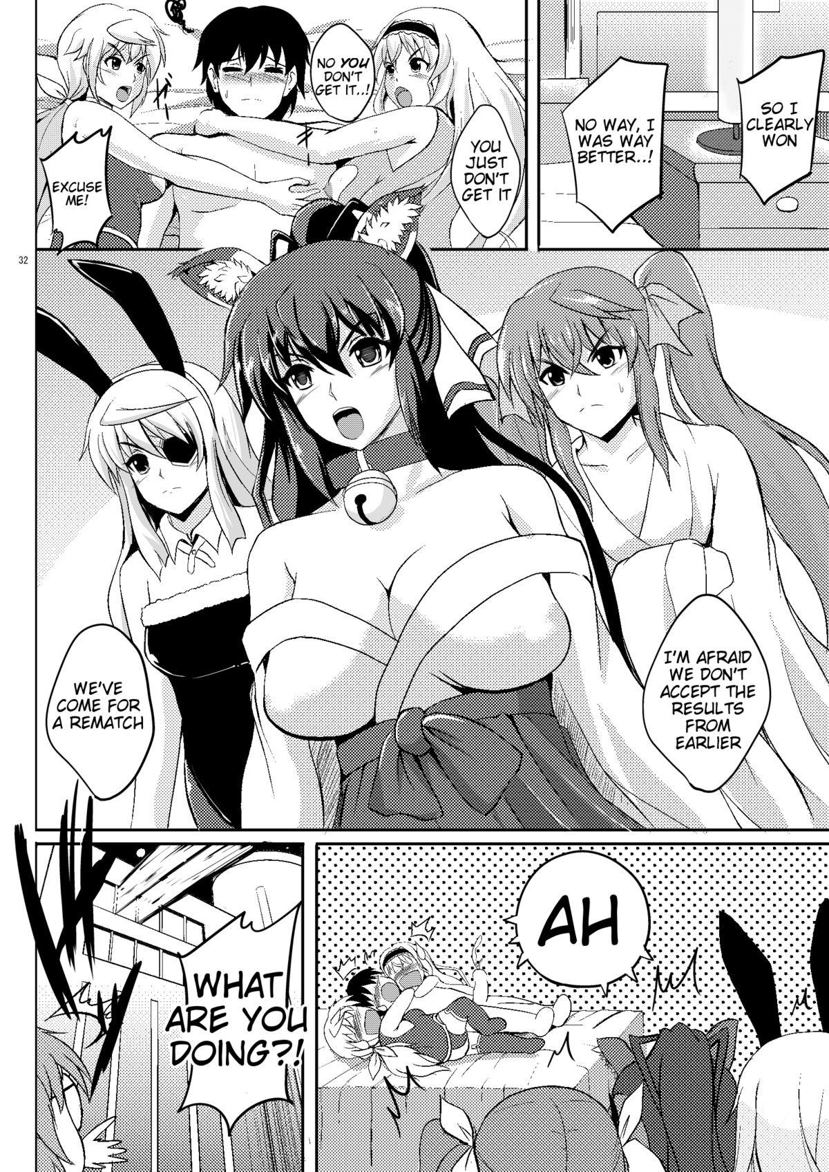 Riding Poodle & Bunny Time - Infinite stratos Gay Porn - Page 31