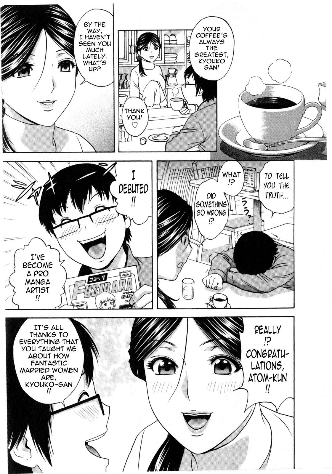 [Hidemaru] Life with Married Women Just Like a Manga 2 - Ch. 1-8 [English] {Tadanohito} 48