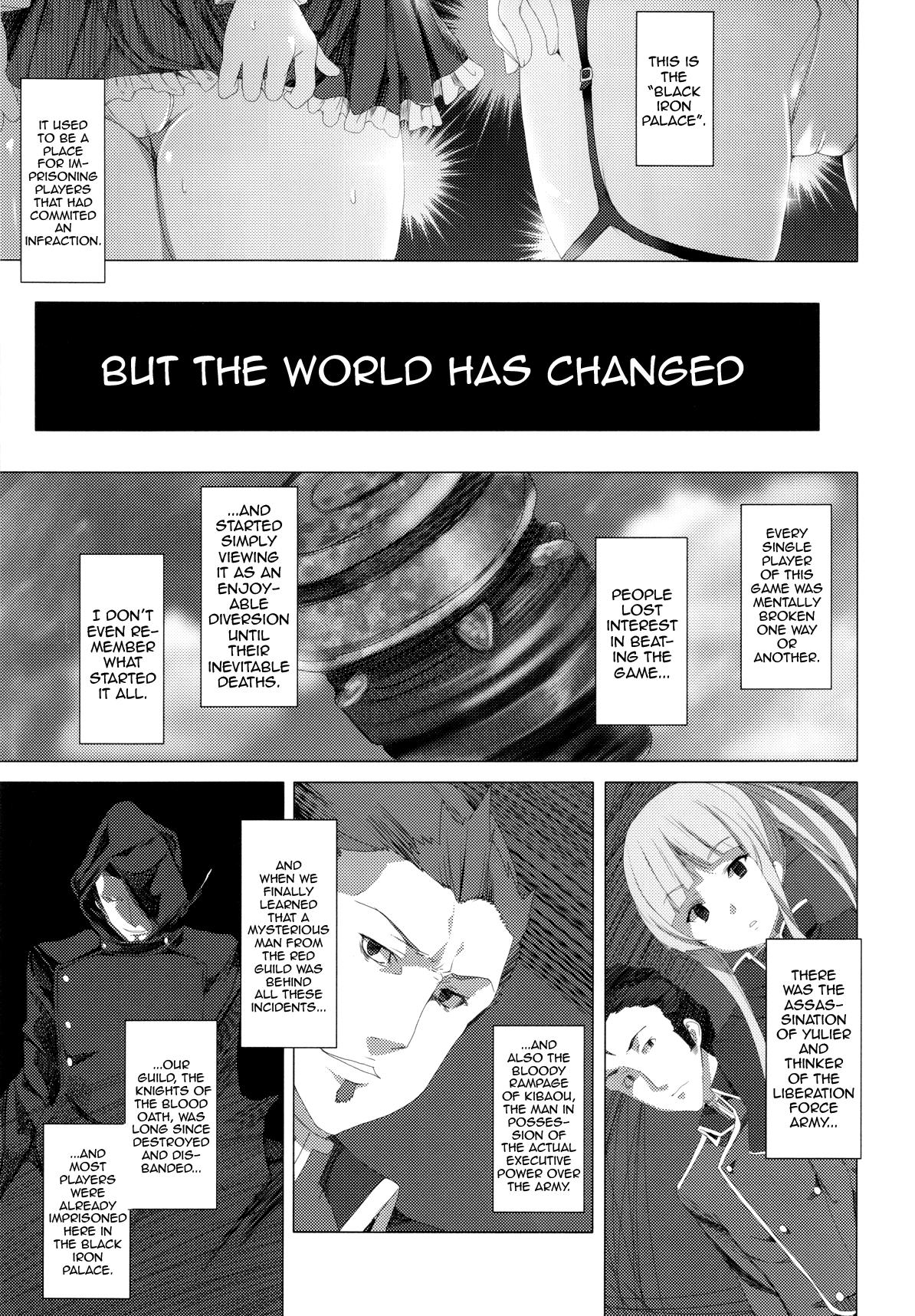 Topless WRONG WORLD - Sword art online Throat - Page 7