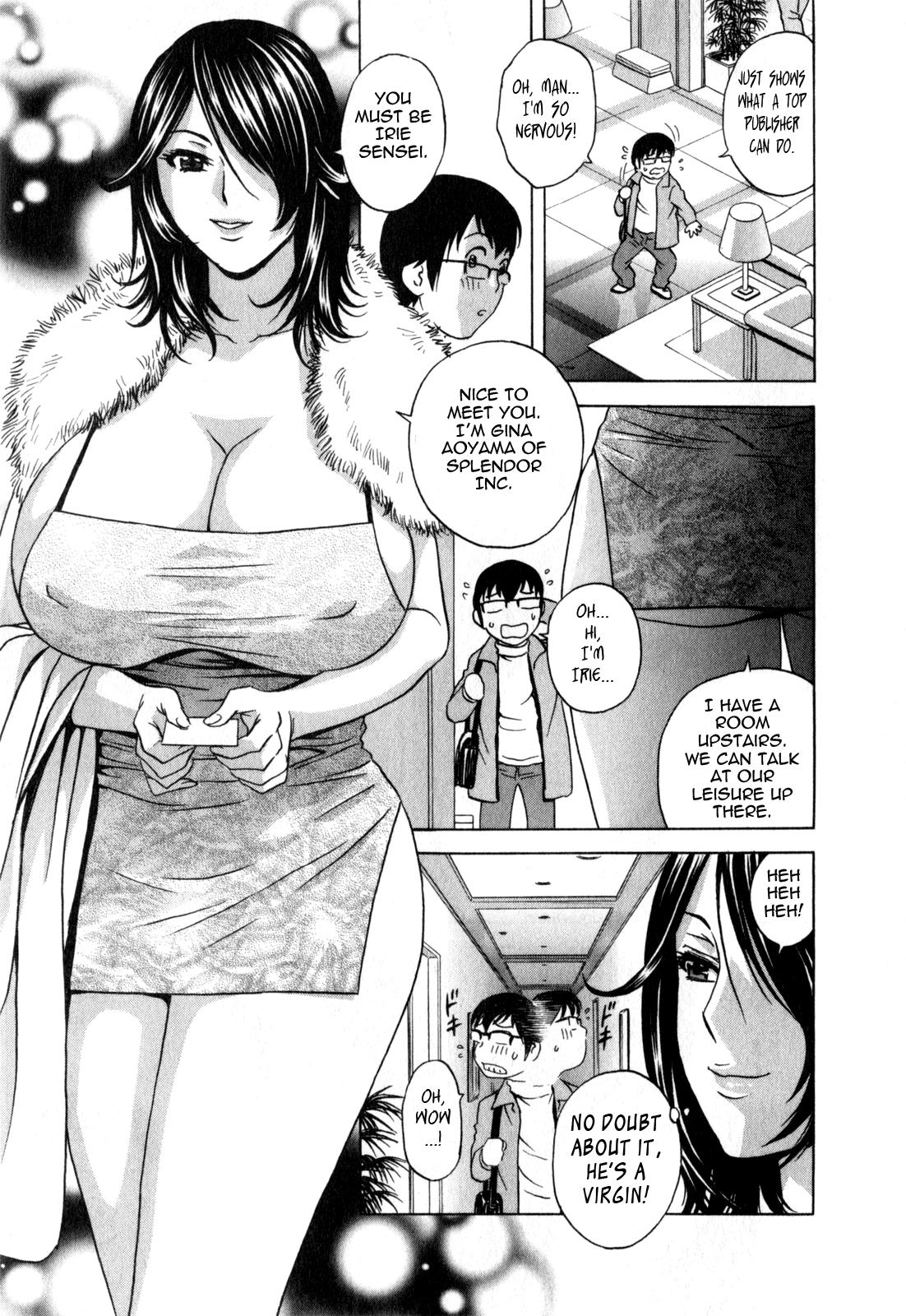 [Hidemaru] Life with Married Women Just Like a Manga 3 - Ch. 1-4 [English] {Tadanohito} 50