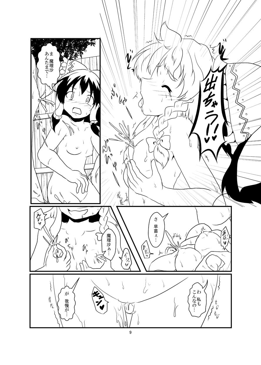 Cougars レイマリサナ温泉事件簿 - Touhou project Best Blow Job - Page 9