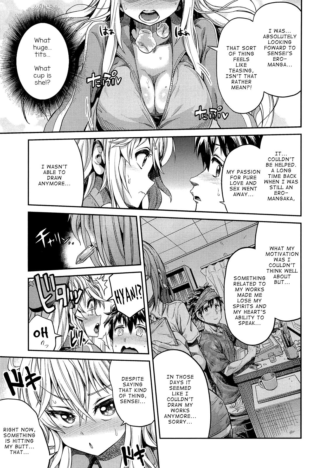Hot Whores Man × Koi Ero Manga de Hajimaru Koi no Plot Titties - Page 5