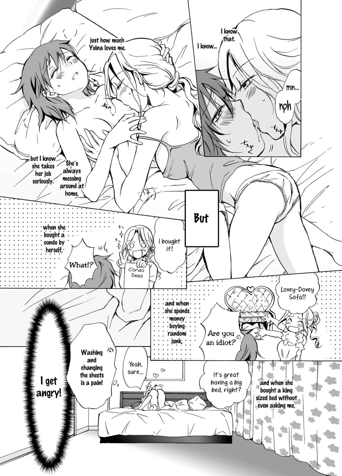 Black Hair Aisaresugite Komaru no | She loves me so much it bothers me Bunda - Page 10