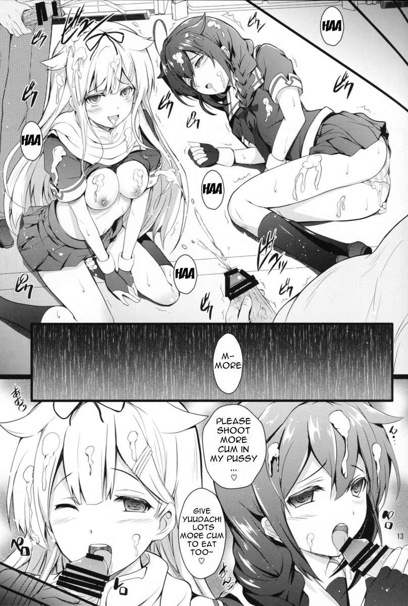 Cartoon Kanmusu Molester Train - Kantai collection Girl Sucking Dick - Page 9