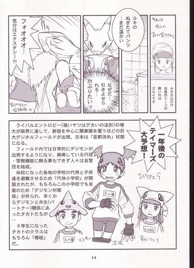 First My Lover In The Blur of The Ghosts - Digimon tamers Pain - Page 12