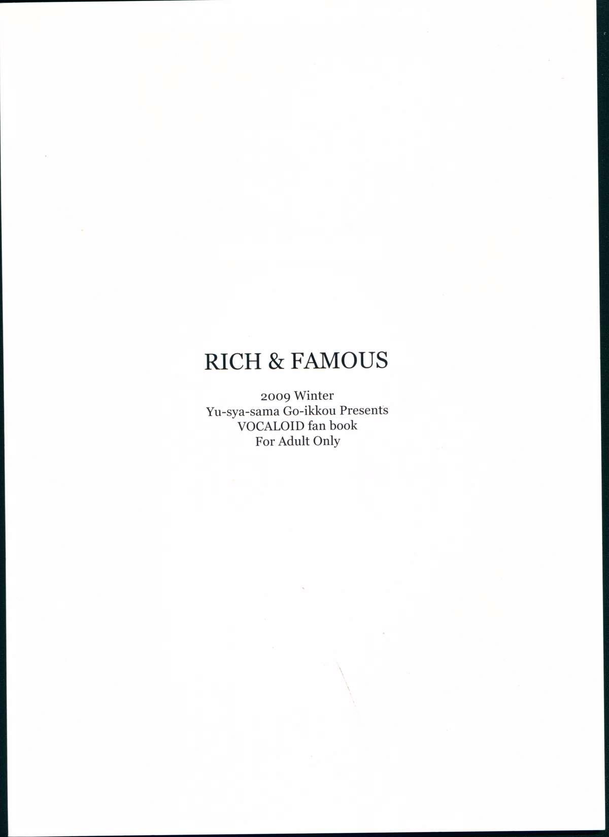 RICH & FAMOUS 1