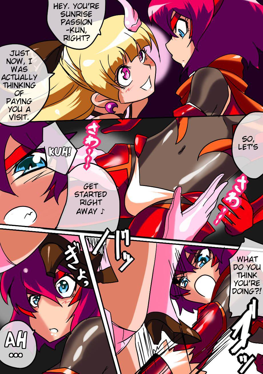 Gay Cumshots Hero no Yuuutsu - Kyouteki! Loli Kanbu Pearl! Zenpen Romantic - Page 2