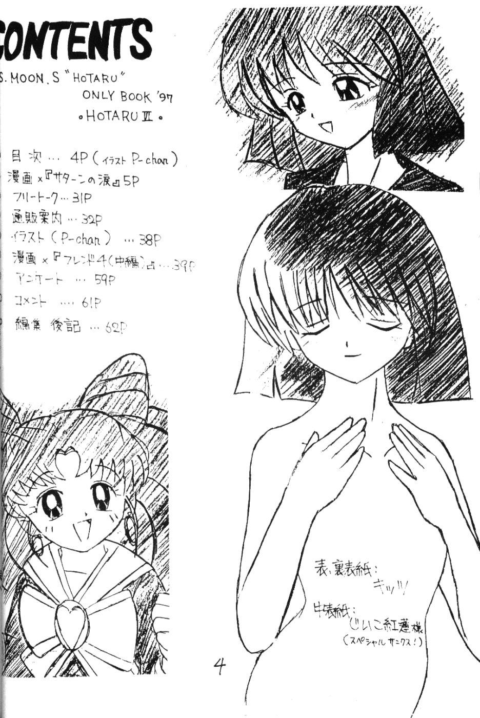 Seduction Porn Hotaru VI - Sailor moon Coroa - Page 3