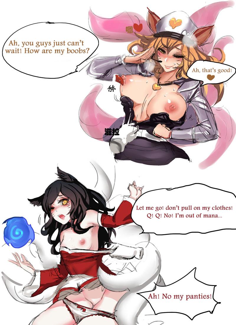 "Enemy Ahri and Our Ahri" by PD 1