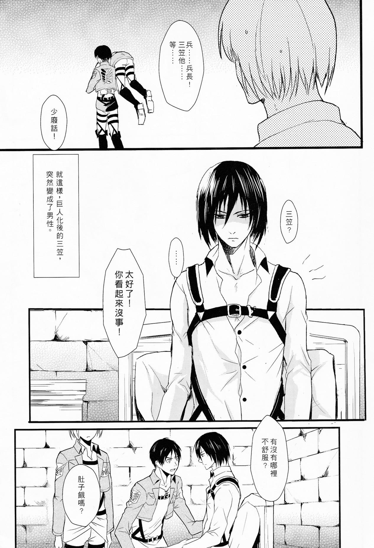 Gay Dudes WHAT THE HELL - Shingeki no kyojin Gay Handjob - Page 7