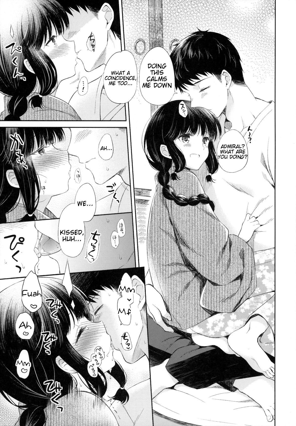 Sexy Girl Sex Kitakami-san to Teitoku ga Isshoni Kurasu Ohanashi | A Tale Of Kitakami And The Admiral Living Together - Kantai collection Twinks - Page 12