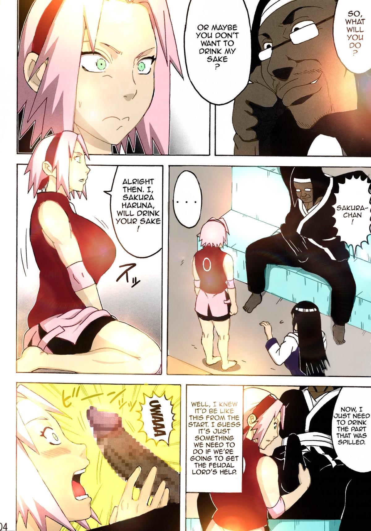 Gay Reality SakuHina - Naruto Ejaculations - Page 5