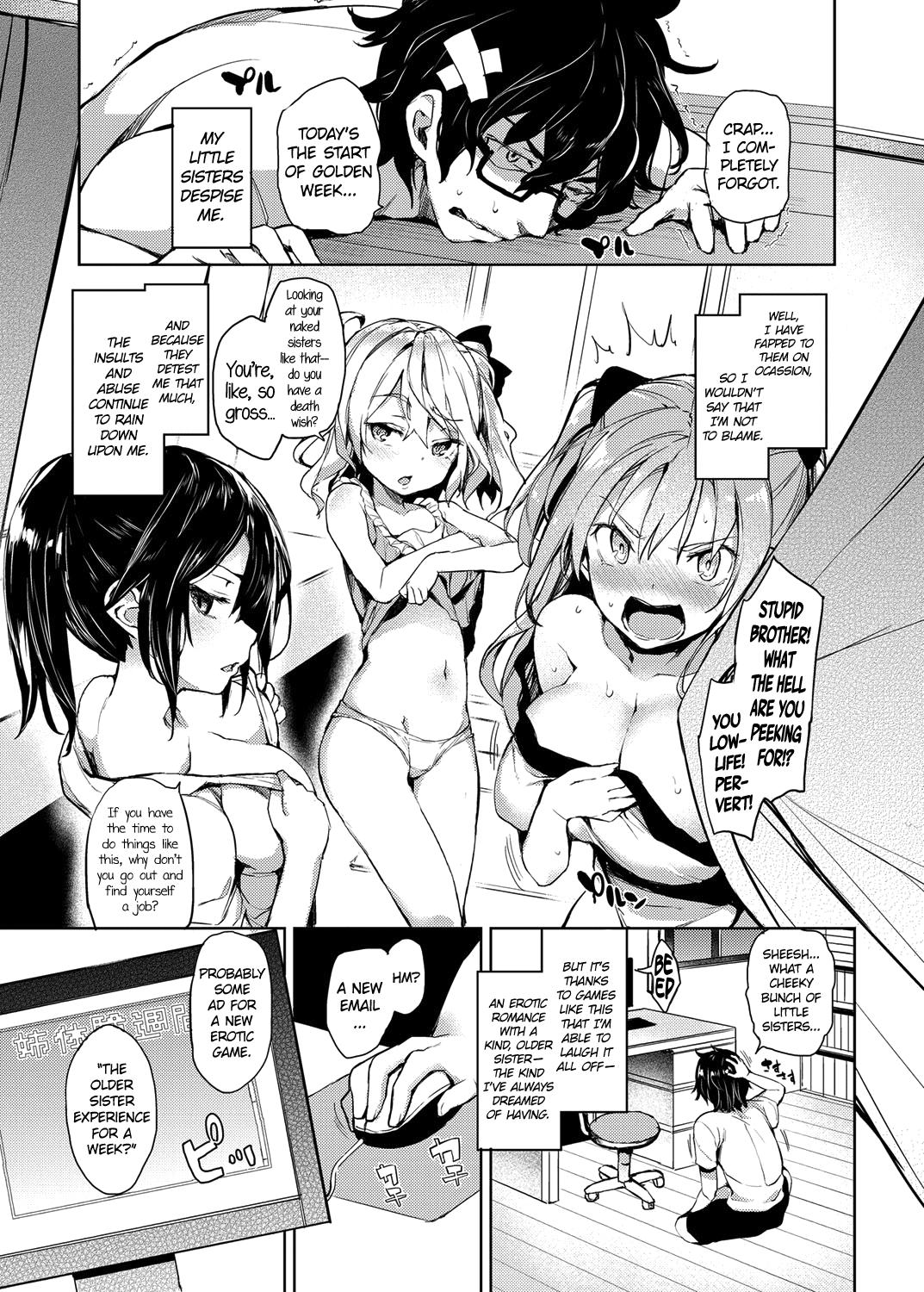 Ane Taiken Shuukan | The Older Sister Experience for a Week Ch. 1-2 3