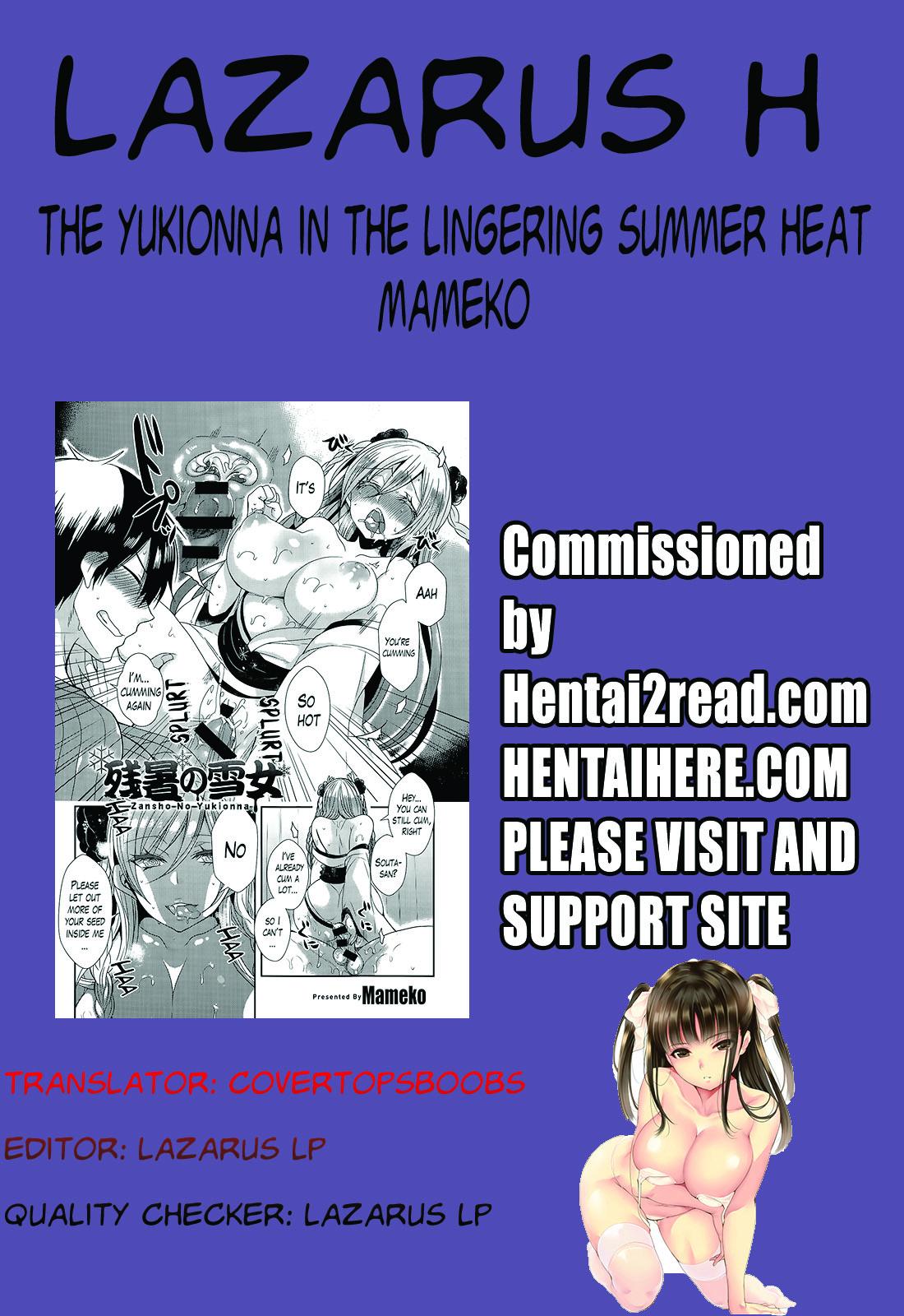 Mediumtits Zansho no Yukionna | The Yukionna in the Lingering Summer Heat Slave - Page 21