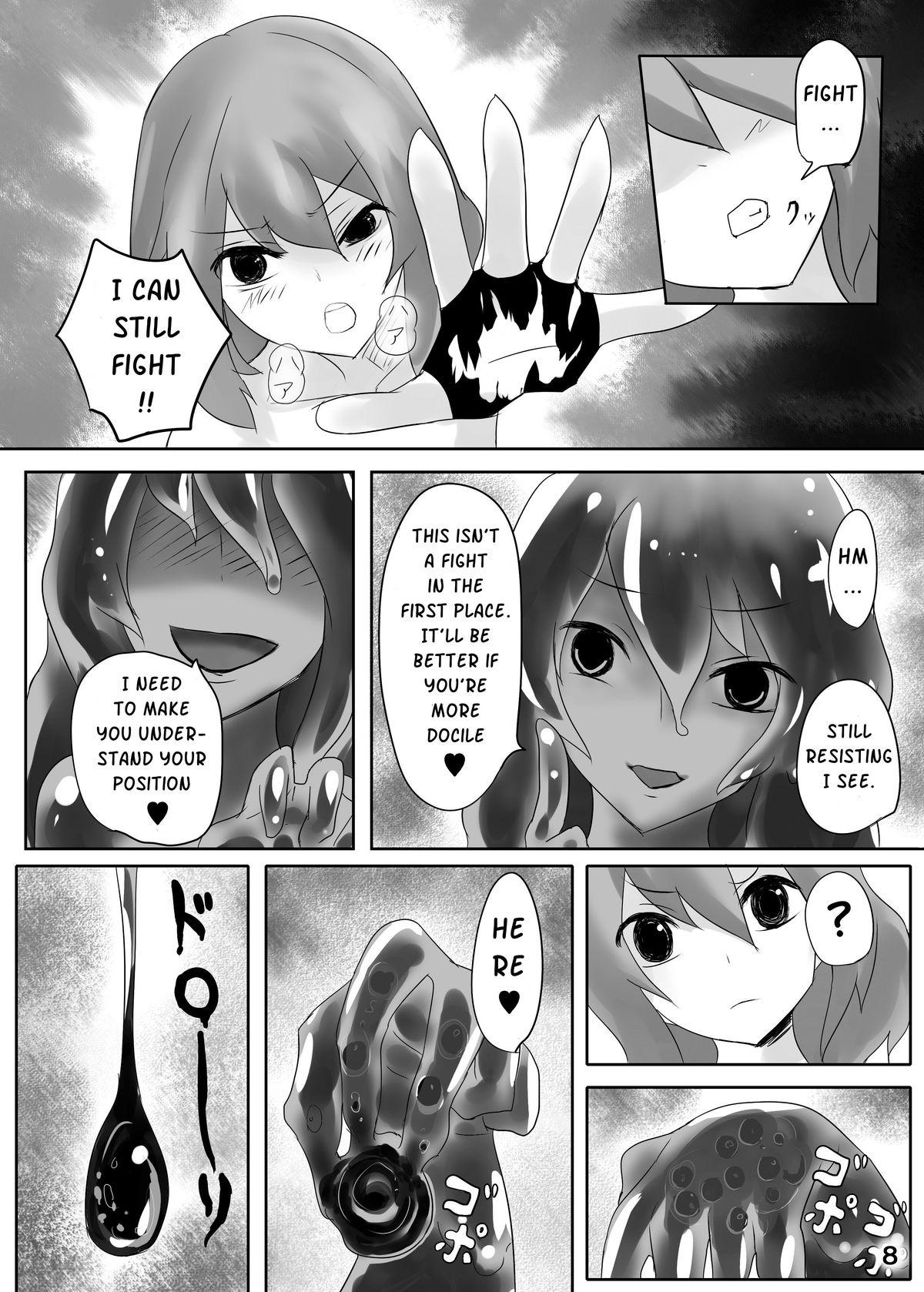 Cop [Intondou (Stealth Moko)] Jingai Lez Rape -Slime Hen- | Jingai Lez Rape -Slime story- [English] [Rand Anything Project] [Digital] Amatuer - Page 9