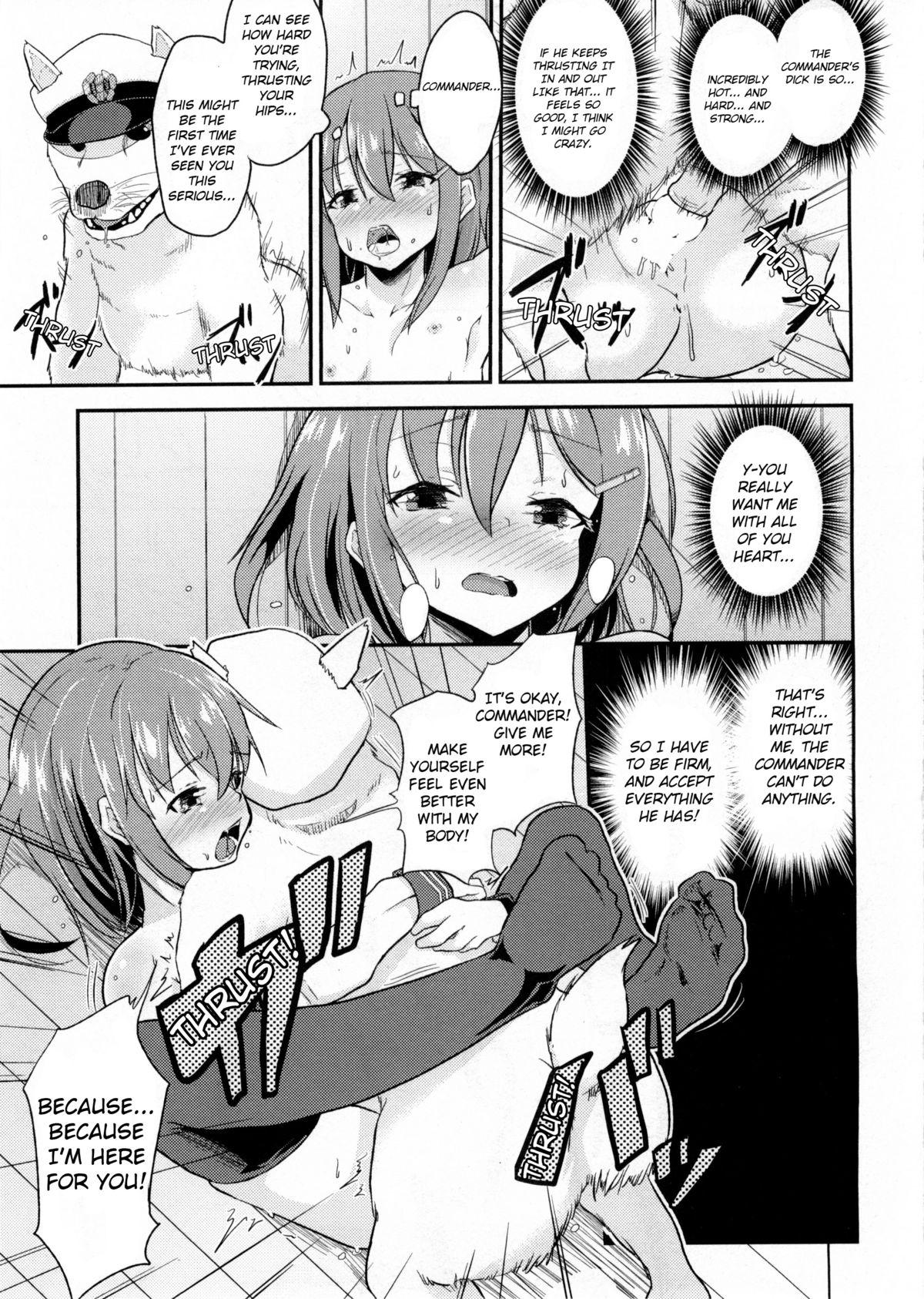 Footworship Shireikan ga Wanko ni Nacchatta!! - Kantai collection Gay Theresome - Page 10
