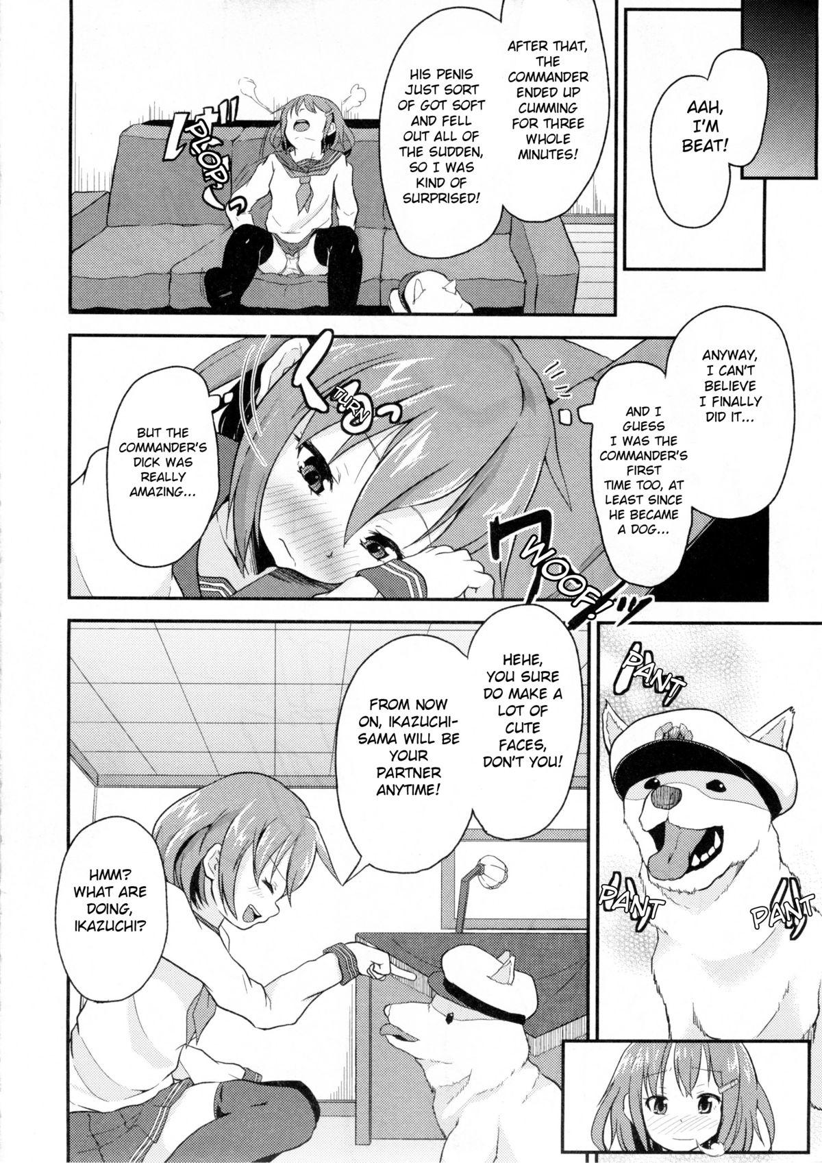 Camgirl Shireikan ga Wanko ni Nacchatta!! - Kantai collection Skirt - Page 15