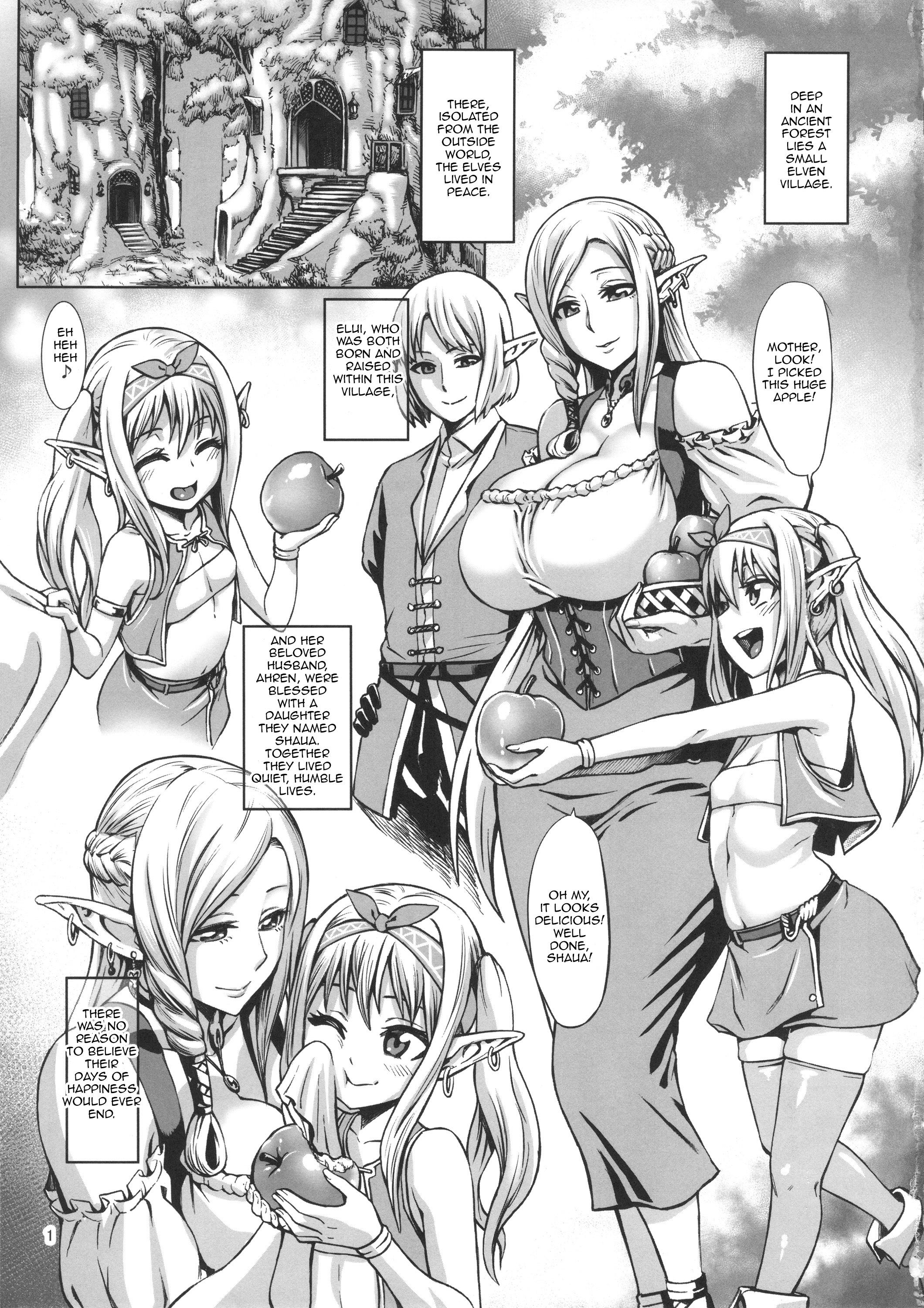 Oriental Houjou no Reizoku Elf | Fertile Slave Elves Sucking Dick - Page 2