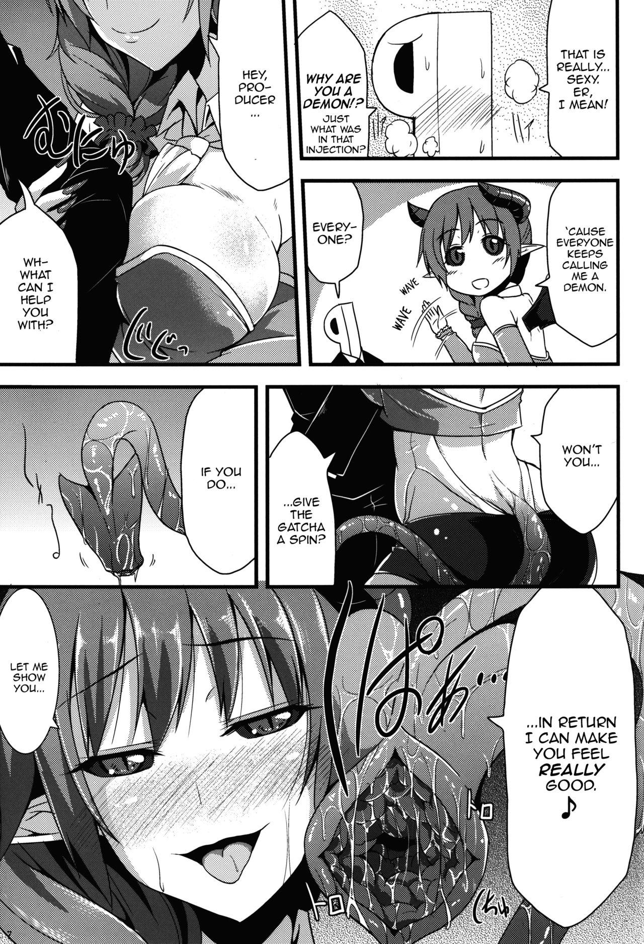 Black Girl 346 Jingai Production | 346 Monster Girl Production - The idolmaster Top - Page 7