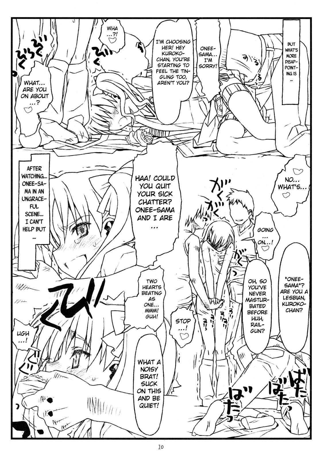Interracial Sex HAPPINESS IS A RAILGUN - Toaru kagaku no railgun Caught - Page 9