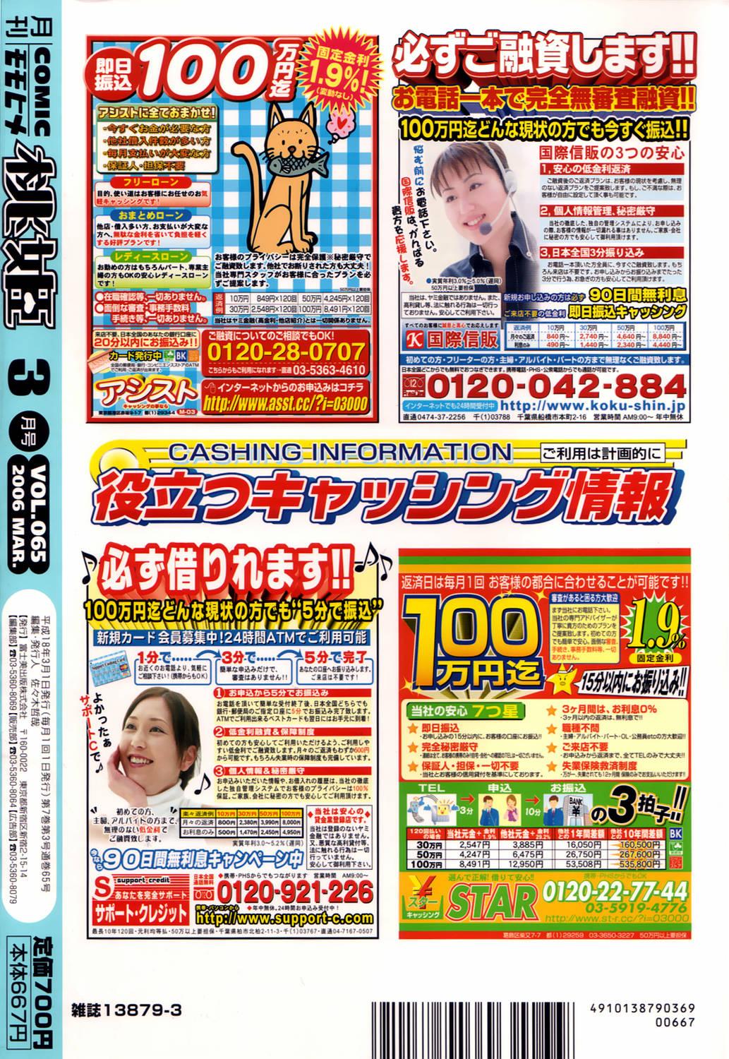 COMIC Momohime 2006-03 Vol. 65 505