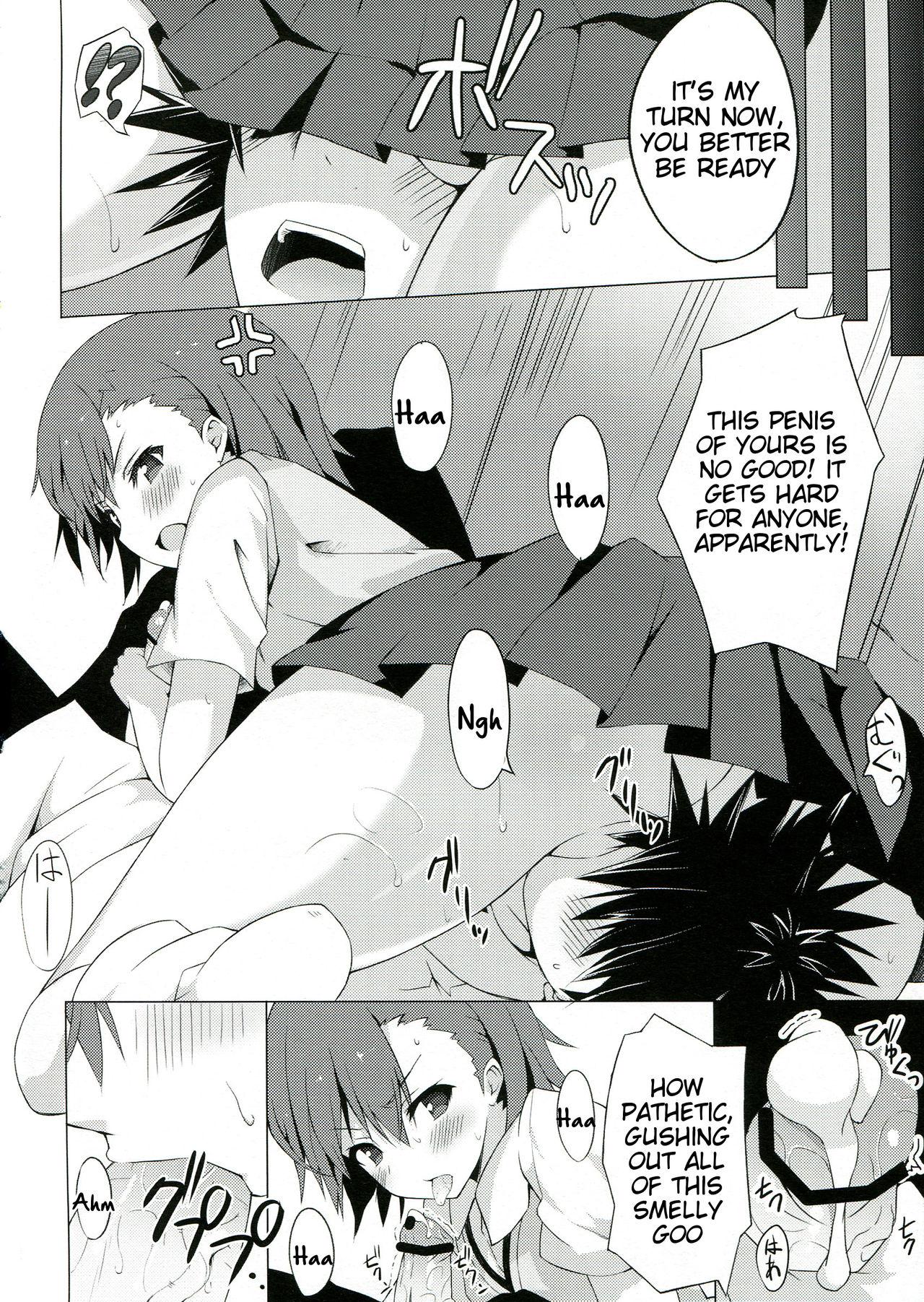 Forwomen BiriBiri Shock! - Toaru kagaku no railgun Women Sucking Dick - Page 9