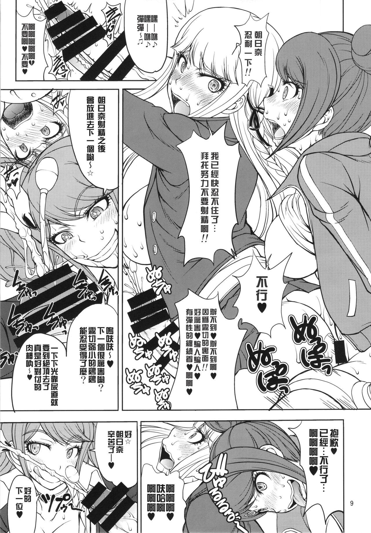 Black Woman Enoshima-sensei no DOKKIDOKI Chouzetsubouteki Shasei Gasshuku - Danganronpa Fuck - Page 8