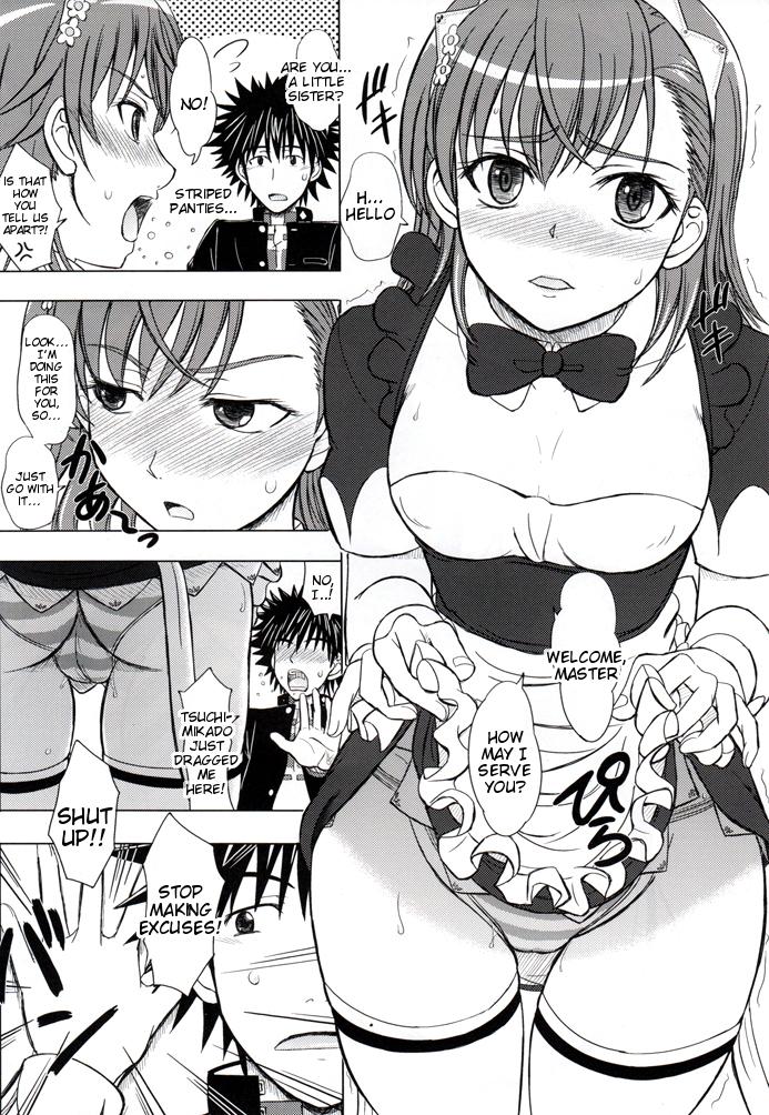 Missionary Kagaku to Majutsu no Maid Cafe - Toaru majutsu no index Missionary Position Porn - Page 5