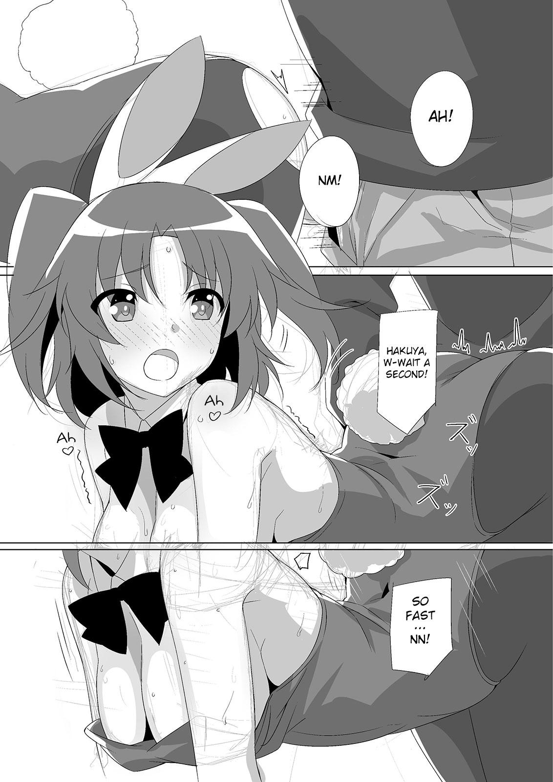 Anal Play Kobeni Bunny - Mikakunin de shinkoukei Putaria - Page 11