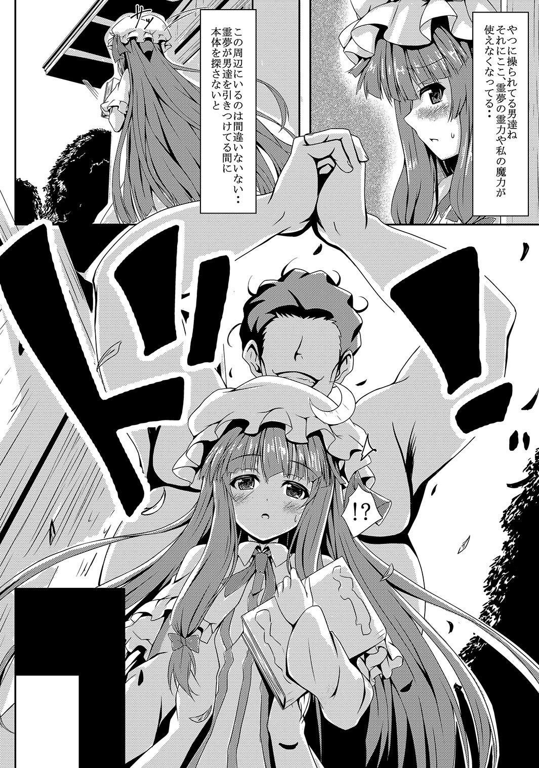 Jerkoff Touhou Ryourintan san - Touhou project High - Page 5