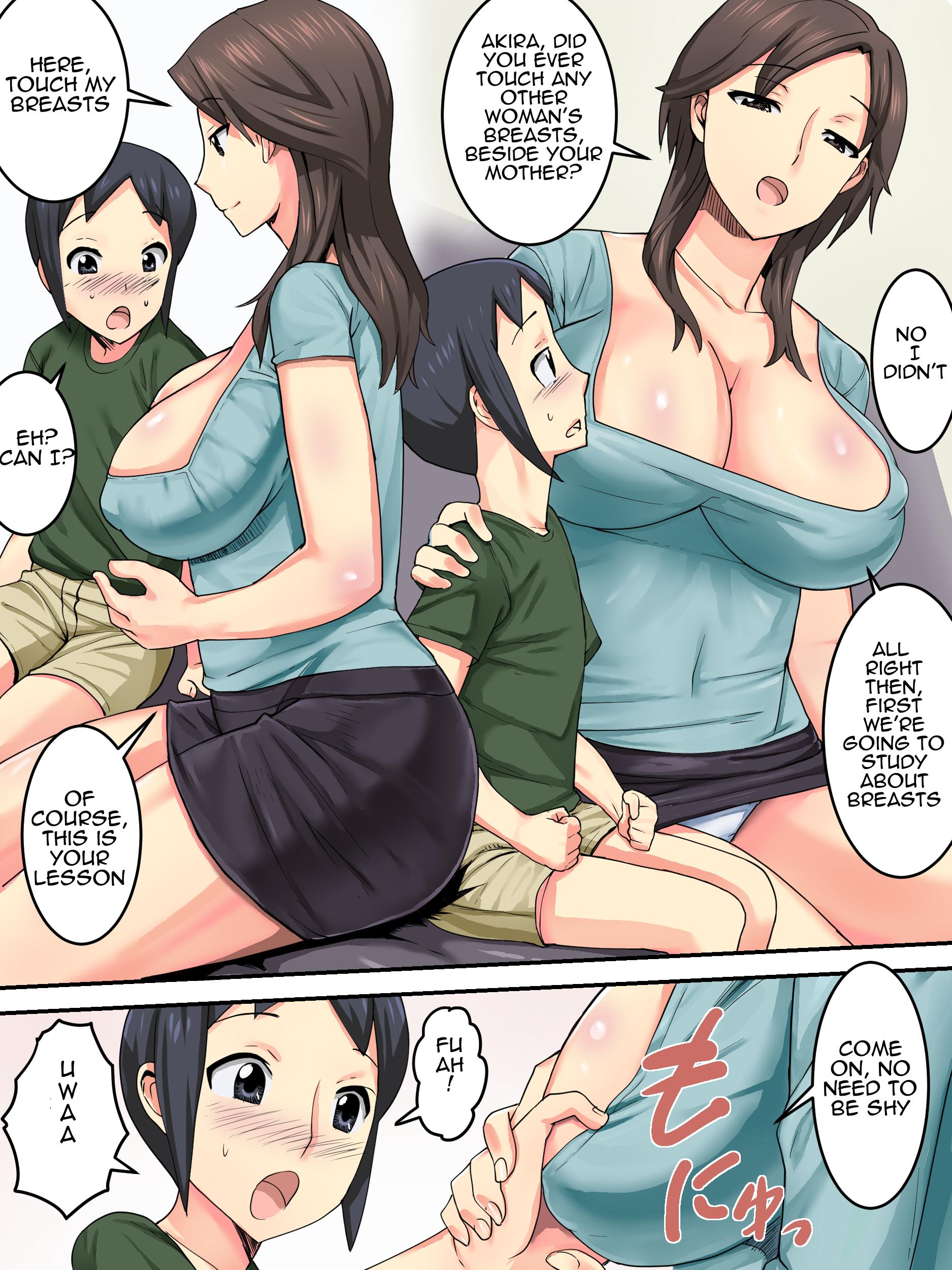 Grande Oba-san no Seikyouiku | Auntie's Sex Education Chastity - Page 3