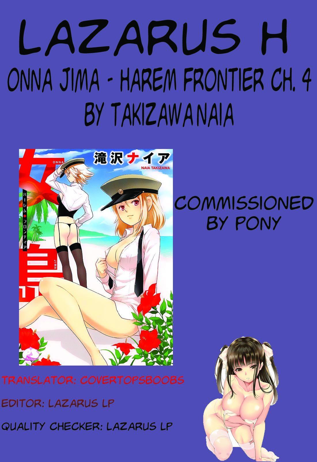 Hardcore Porno [Takizawa Naia] Onnajima - Harem Frontier Ch. 1-4 [English] [Lazarus H] Fingering - Page 103