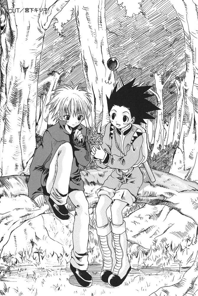 Trannies kimi to nara - if im with you - Hunter x hunter Spying - Page 35
