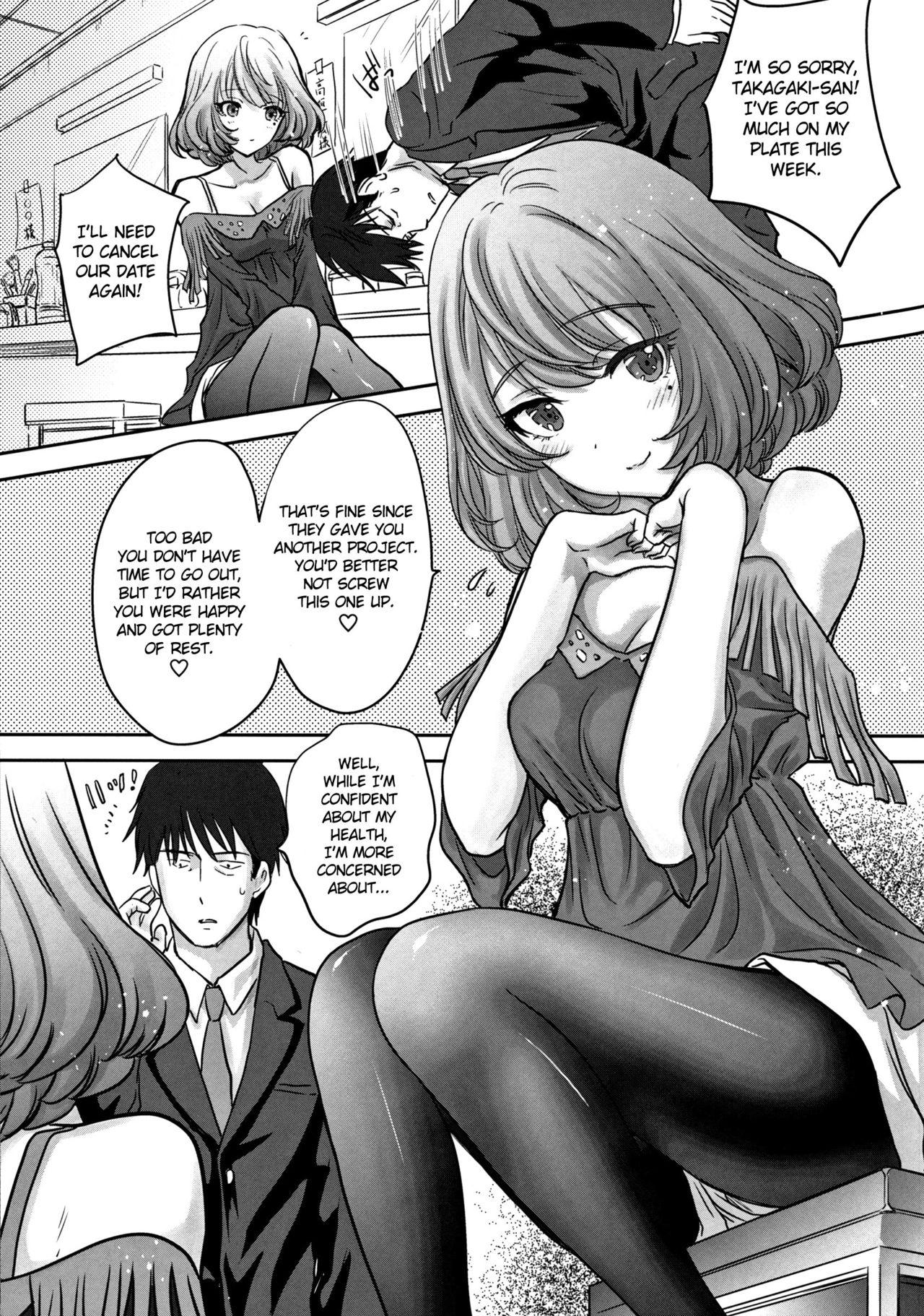 Amatuer Sex Kaede-san wa Chotto Oko. - The idolmaster Red Head - Page 4