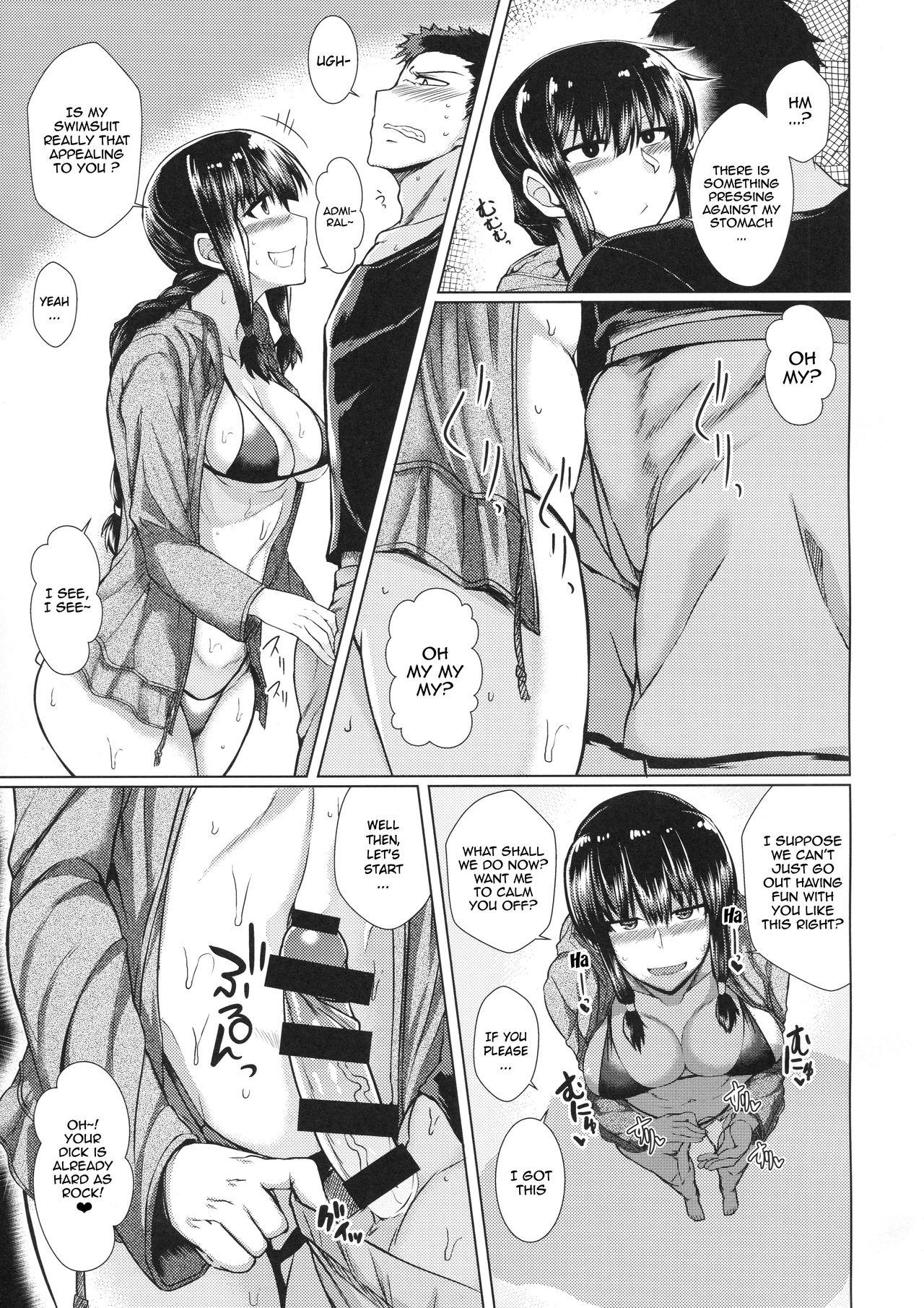 Self Kitakami-sama to H suru Hon - Kantai collection Butt Fuck - Page 4