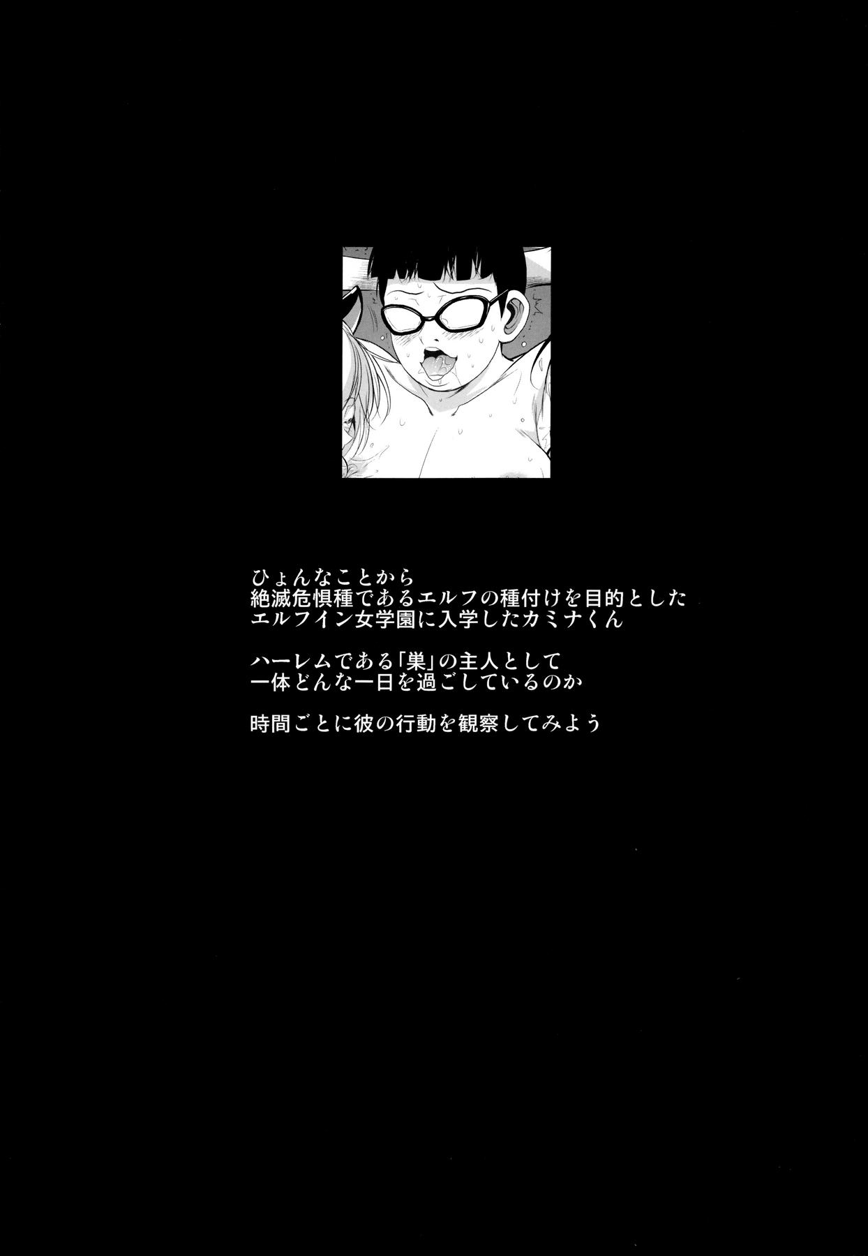 (C91) [Shoot The Moon (Fuetakishi)] High Elf x High School Kamina-kun no 1-nichi 1