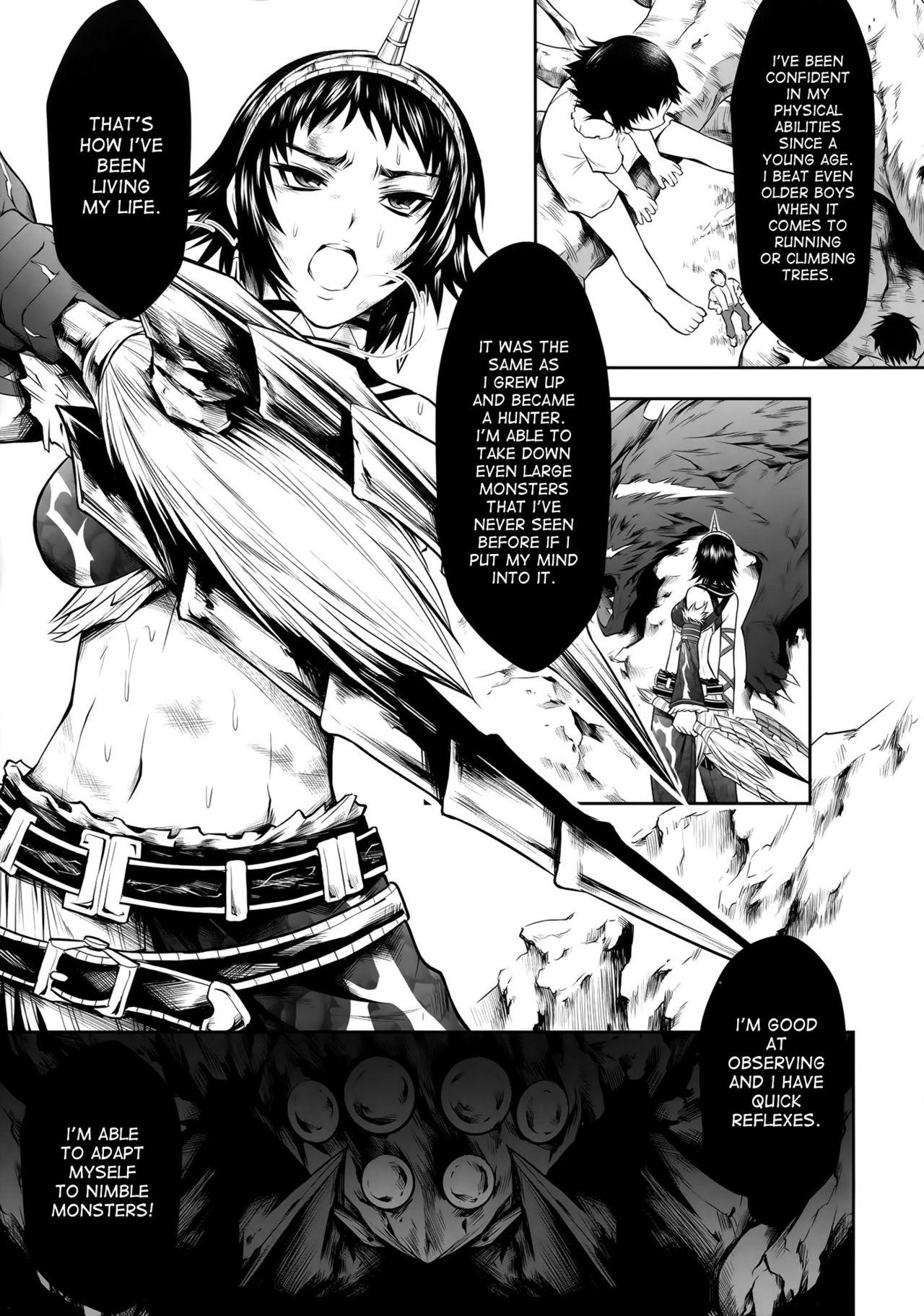 Gay Bukkake Pair Hunter no Seitai Vol. 2-2 - Monster hunter Tgirls - Page 5
