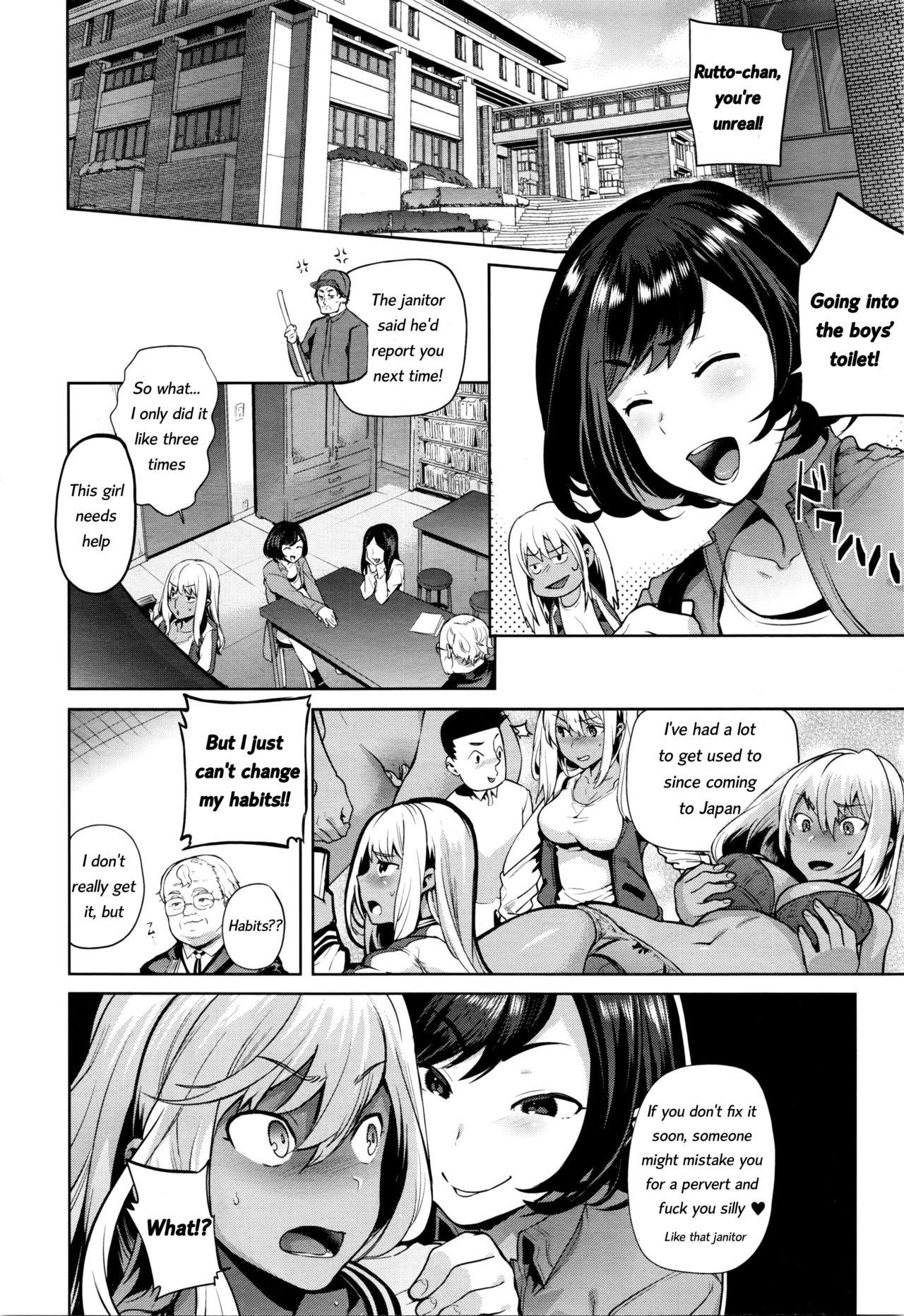 Porn TS Ryuugaku-ki Ch. 2 Boobies - Page 4
