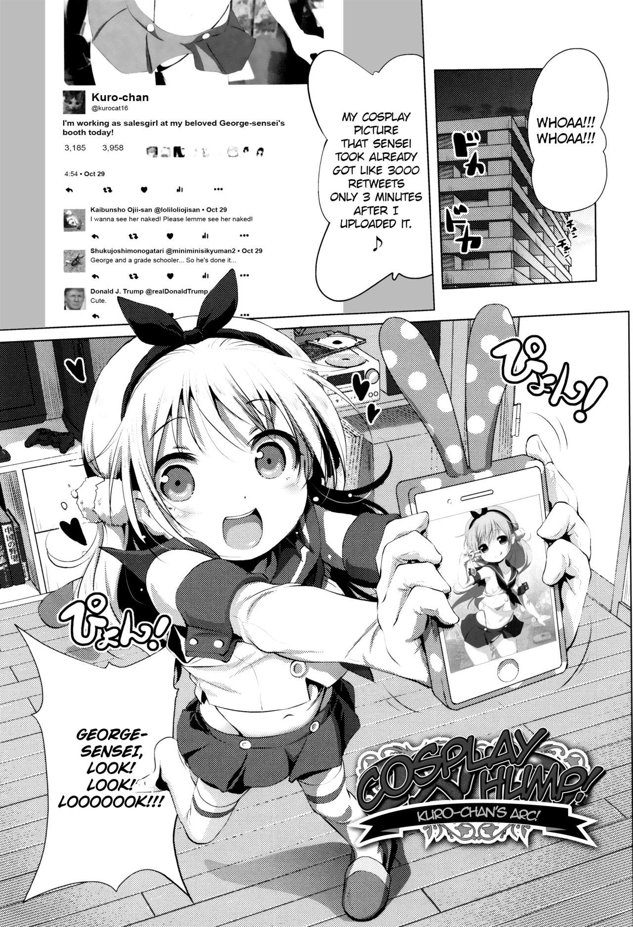 Fuck Pussy [Akazawa RED] CosPako! Kuro-chan no Baai! | Cosplay Hump! Kuro-chan's arc! (Nama Loli) [English] [ATF] Tight Pussy Porn - Page 2