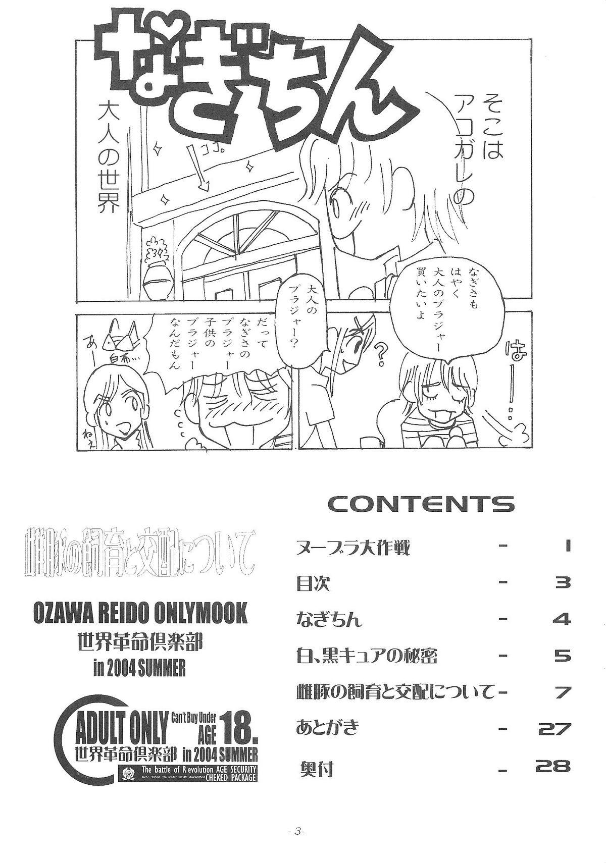 Shot Mesu Buta no Shiiku to Kouhai Nitsuite - Pretty cure Famosa - Page 4