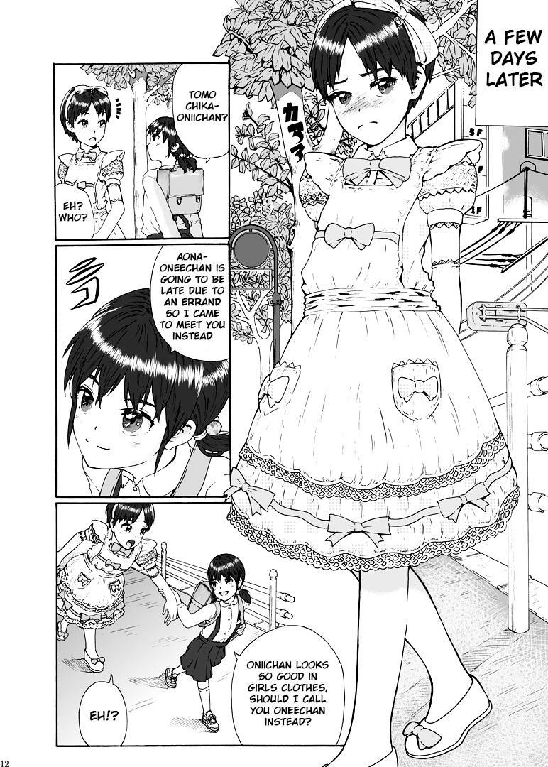 Futanari Sanshimai wa Josou Shounen no Anal ga Osuki | The Three Futanari Sisters Like to Have Anal Sex With the Crossdressing Boy 12