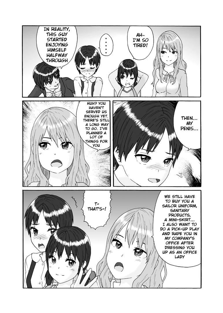 Futanari Sanshimai wa Josou Shounen no Anal ga Osuki | The Three Futanari Sisters Like to Have Anal Sex With the Crossdressing Boy 29