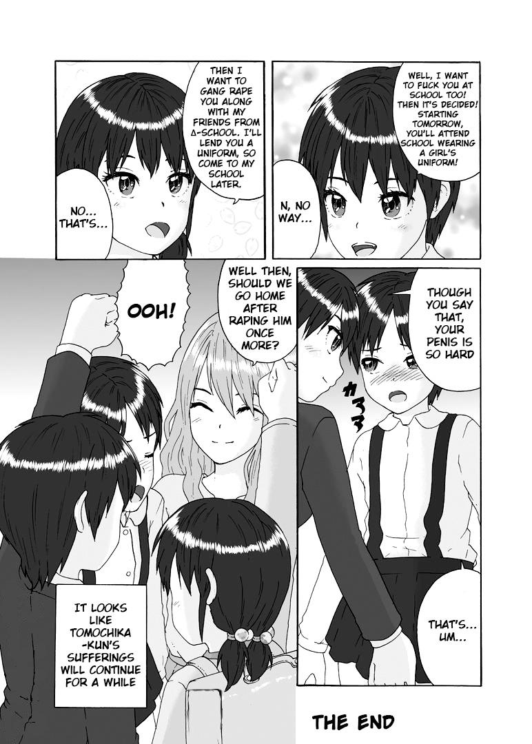Futanari Sanshimai wa Josou Shounen no Anal ga Osuki | The Three Futanari Sisters Like to Have Anal Sex With the Crossdressing Boy 31