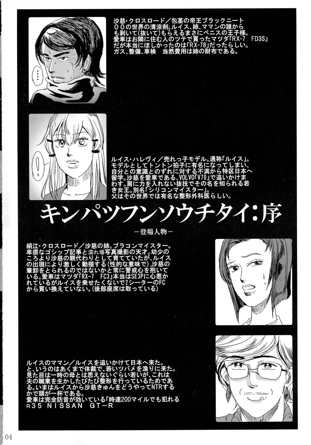Rubbing Kinpatsu Funsou Chitai - Gundam 00 Danish - Page 3